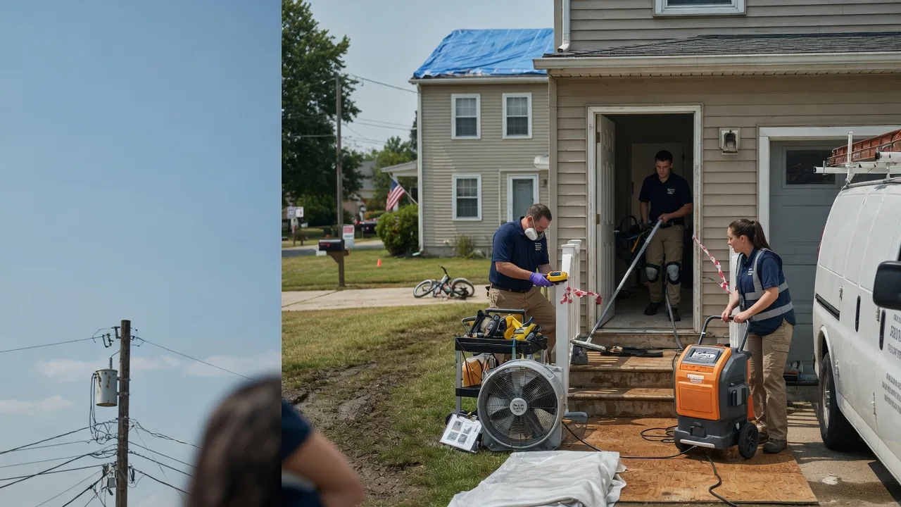 Water Damage Repair in Smoaks, SC near me